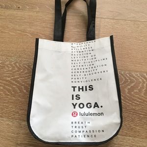 lululemon this is yoga bag
